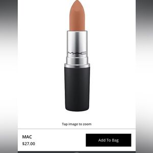 MAC powder kiss lipstick